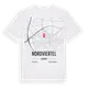 Nordviertel karta t-shirt