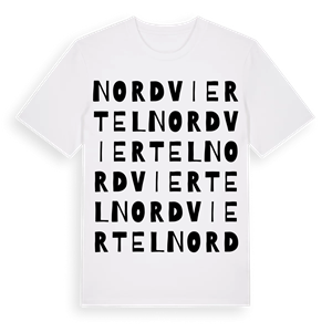 Nordviertel ordlek t-shirt – ekologisk bomull t-shirt från Pinshirt