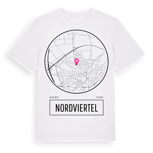 Nordviertel t-shirt – ekologisk bomull t-shirt från Pinshirt