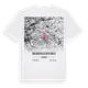 Oberbergischer Kreis karta t-shirt