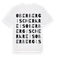 Oberbergischer Kreis ordlek t-shirt