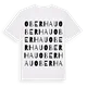 Oberhau ordlek t-shirt