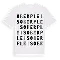 Oberpleis ordlek t-shirt