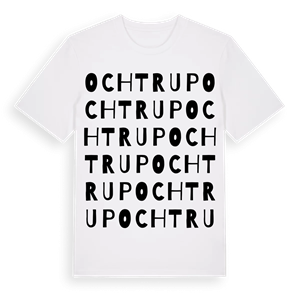 Ochtrup ordlek t-shirt – ekologisk bomull t-shirt från Pinshirt