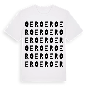 Oer ordlek t-shirt – ekologisk bomull t-shirt från Pinshirt