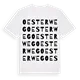 Oesterweg ordlek t-shirt