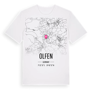 Olfen karta t-shirt – ekologisk bomull t-shirt från Pinshirt