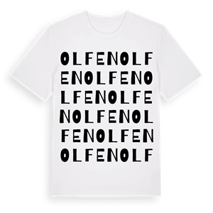 Olfen ordlek t-shirt – ekologisk bomull t-shirt från Pinshirt