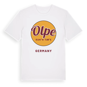 Olpe cirkel t-shirt – ekologisk bomull t-shirt från Pinshirt