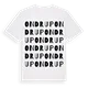 Ondrup ordlek t-shirt