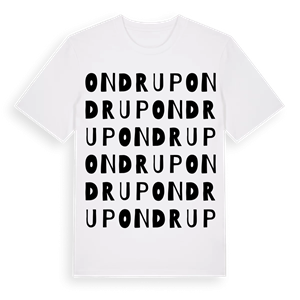 Ondrup ordlek t-shirt – ekologisk bomull t-shirt från Pinshirt