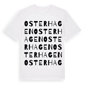 Osterhagen ordlek t-shirt – ekologisk bomull t-shirt från Pinshirt