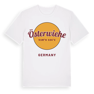 Österwiehe cirkel t-shirt – ekologisk bomull t-shirt från Pinshirt