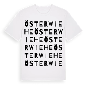 Österwiehe ordlek t-shirt – ekologisk bomull t-shirt från Pinshirt