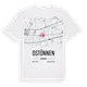 Ostönnen karta t-shirt