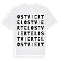Ostviertel ordlek t-shirt
