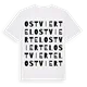 Ostviertel ordlek t-shirt
