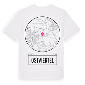 Ostviertel t-shirt – ekologisk bomull t-shirt från Pinshirt