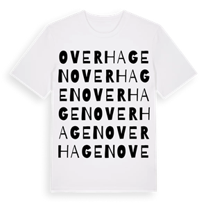 Overhagen ordlek t-shirt – ekologisk bomull t-shirt från Pinshirt