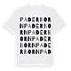 Paderborn ordlek t-shirt