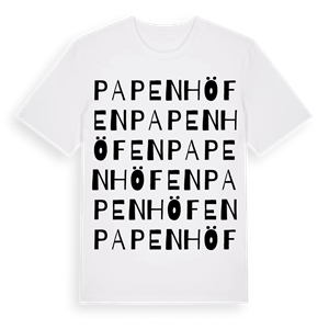 Papenhöfen ordlek t-shirt – ekologisk bomull t-shirt från Pinshirt