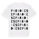 Paradiese ordlek t-shirt