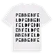 Pennenfeld ordlek t-shirt