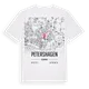Petershagen karta t-shirt