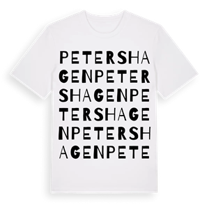 Petershagen ordlek t-shirt – ekologisk bomull t-shirt från Pinshirt