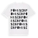Pömbsen ordlek t-shirt