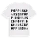 Pöppinghausen ordlek t-shirt