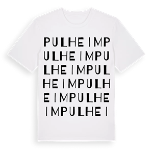 Pulheim ordlek t-shirt – ekologisk bomull t-shirt från Pinshirt