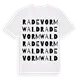 Radevormwald ordlek t-shirt