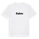 Rahm fetstil t-shirt