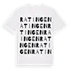 Ratingen ordlek t-shirt