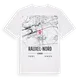Rauxel-Nord karta t-shirt