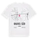Rauxel-Süd karta t-shirt