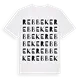 Rebbeke ordlek t-shirt