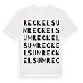 Reckelsum ordlek t-shirt