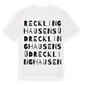 Recklinghausen Süd ordlek t-shirt