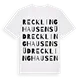 Recklinghausen Süd ordlek t-shirt