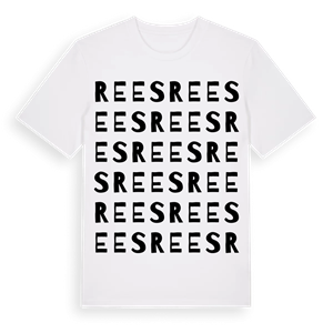Rees ordlek t-shirt – ekologisk bomull t-shirt från Pinshirt