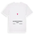 Regierungsbezirk Münster karta t-shirt