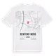 Rentfort-Nord karta t-shirt