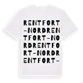 Rentfort-Nord ordlek t-shirt