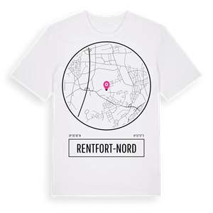Rentfort-Nord t-shirt – ekologisk bomull t-shirt från Pinshirt