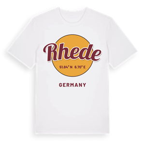 Rhede cirkel t-shirt – ekologisk bomull t-shirt från Pinshirt