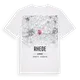 Rhede karta t-shirt