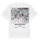 Rhein-Kreis Neuss karta t-shirt