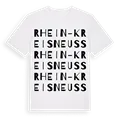 Rhein-Kreis Neuss ordlek t-shirt